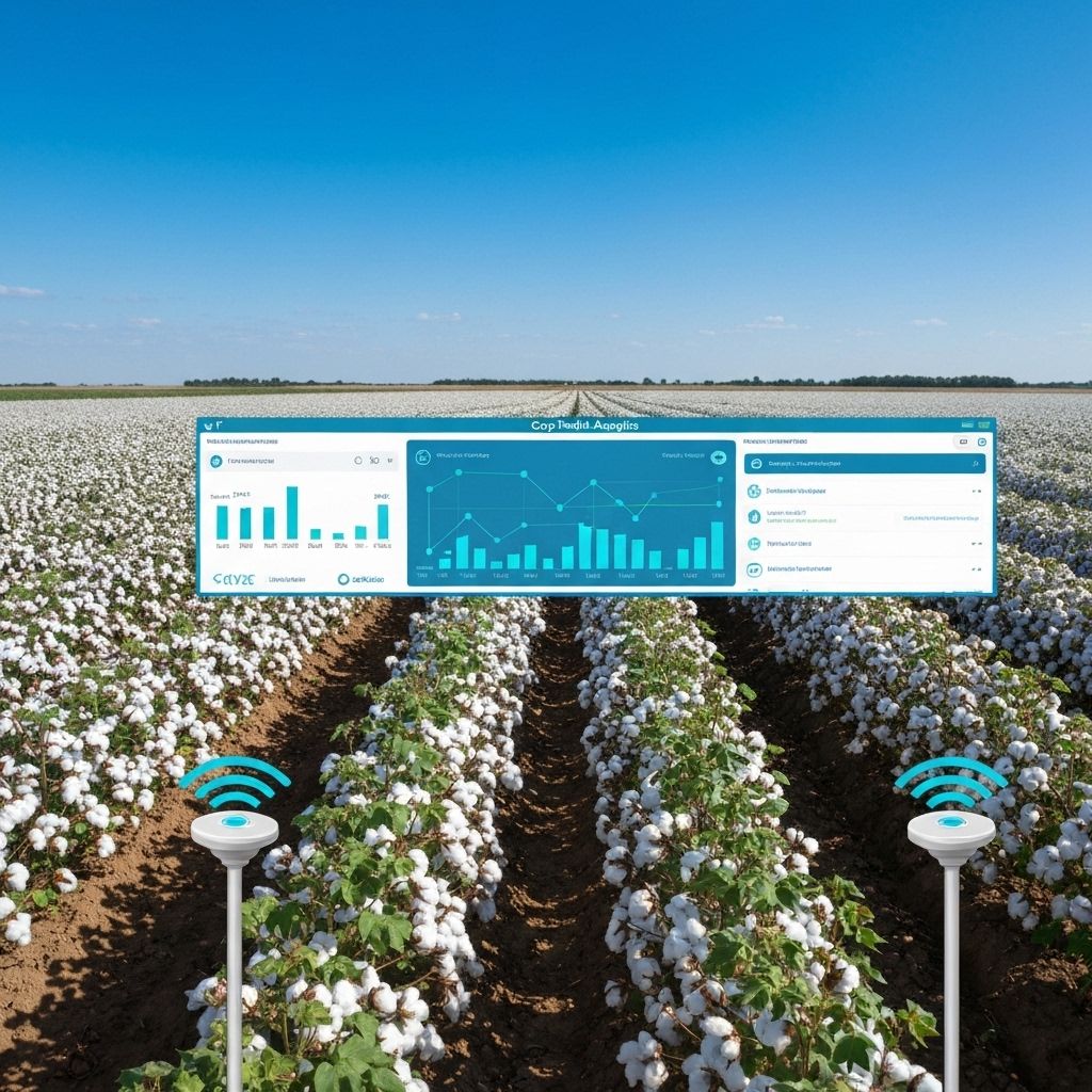 Cotton field monitoring